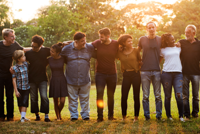 group of diverse people